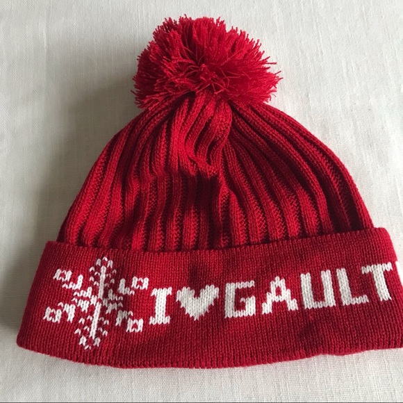 •❤️SOLD❤️ JEAN PAUL I❤️GAULTIER ICON BEANIE HAT RARE VINTAGE - Picture 6 of 9